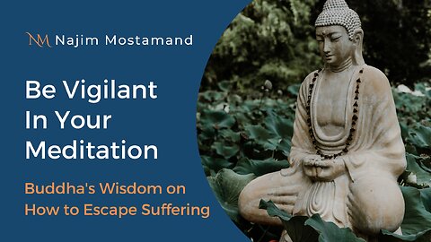 Be Vigilant In Your Meditation: Buddha's Wisdom on How to Escape Suffering