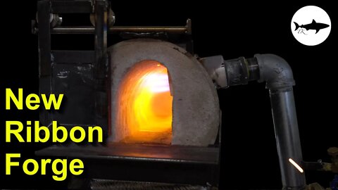 How to build a ribbon burner forge