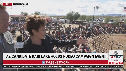 Kari Lake's Interview with RSBNs Brian Glenn at the Rock and Roll Rodeo in Morristown, AZ