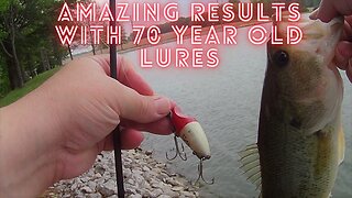 70 Year Old Vintage Lures Produce Incredible Results And Catch Tons Of Fish