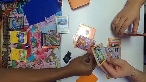 Rayquaza VMAX/Radiant Eternatus vs Arceus VStar/Delphox V at @pocketsloths7162 | Pokemon TCG