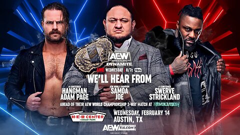 Samoa Joe, Adam Page, & Swerve Strickland! AEW Dynamite 2/15/24 Review and Reactions! #shorts MPWMA