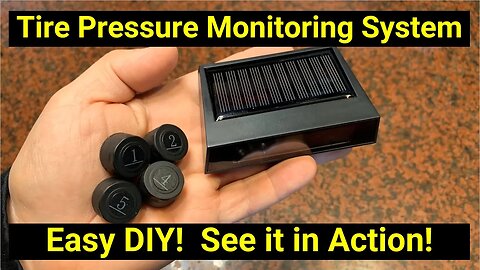 ✅ Add Tire Pressure Monitoring System (TPMS) to your Truck, RV, Trailer, or Car. Easy DIY!