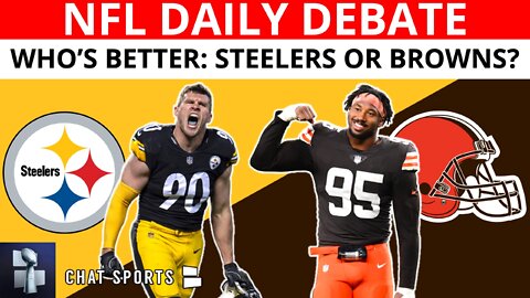NFL Daily DEBATE: Pittsburgh Steelers vs Cleveland Browns Better Record?