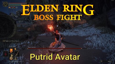 Elden Ring : Boss Fight - Putrid Avatar