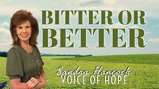 Biitter Or Better | Sandra Hancock