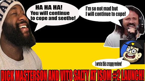 Dick Masterson and Vito COPING over ISOM #2 Launch! | ISOM #2 Announcement Trailer Reaction!