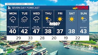 WMAR-2 News Weather at 11