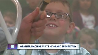 Andy Parker's Weather Machine Visits Highland Elementary 1212