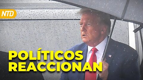 Políticos sobre tercera imputación de Trump; Publican transcripción de Archer NTD Día [4 agosto]