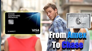 I'm Cheating On AMEX with Chase...