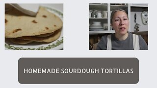 How to make SOURDOUGH TORTILLAS | EASY and DELICIOUS!