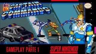 Captain Comando Gameplay Parte 1 || 720p + 60FPS + Shaders || #snes