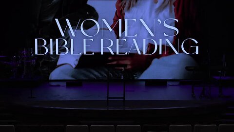 Bible Reading | Tuesday Morning 9:30 AM EST | Cornerstone Chapel Women's Ministry