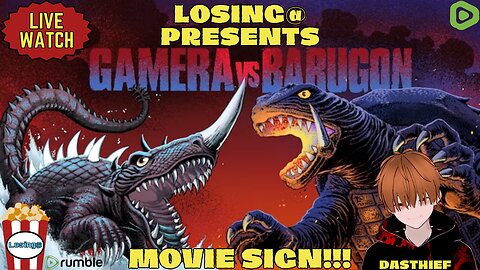 🐢 Gamera vs. Barugon 🔥 | Movie Sign!!!