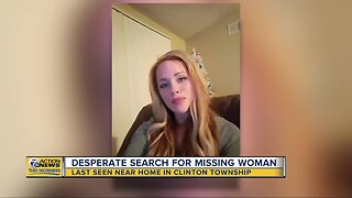 Husband of missing woman speaks out about her disappearance from Clinton Township