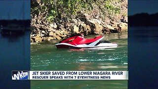 Man rescued on Niagara River by Niagara Jet Adventures tour crew