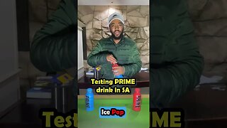 Tasting PRIME Hydration Drink In SA Part 1