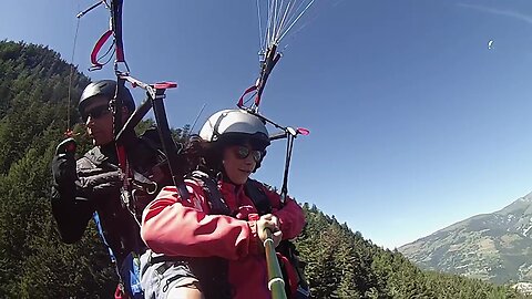 First Paragliding Flight — France