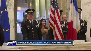 France honors Idaho World War Two veteran