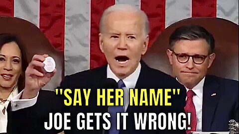 Biden BOTCHES Laken Riley’s name 🤦‍♂️