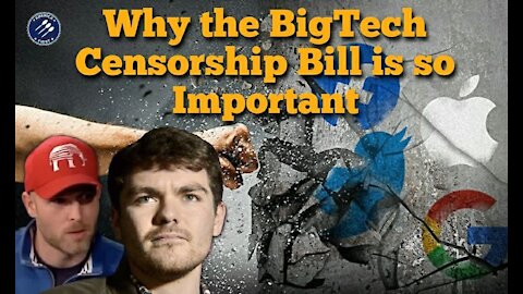 Vincent James & Nick Fuentes || Why the BigTech Censorship Bill is so Important