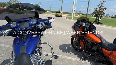 INDIAN VRS. HARLEY! TWO GUYS TALKING ABOUT THEIR TOURING BIKES!