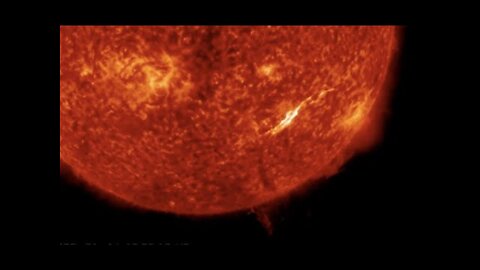 Plasma Filament Erupts at Earth, Rapid Magnetic Shifts | S0 News Jan.15.2022