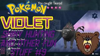 Shiny Hunts/ Tera Raid Battles: Pokemon Violet Fun Stuff #9