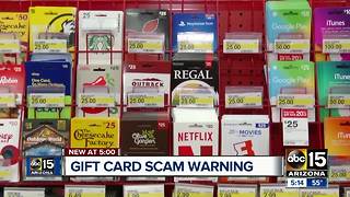 TIPS: How to avoid gift card scam