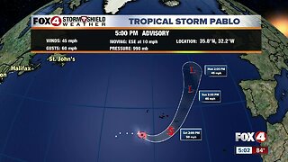 Tropical Storm Olga forms in the Gulf
