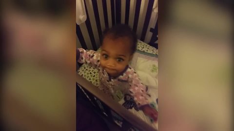 "Baby Girl Dances In Her Crib To Dad’s Beatboxing"