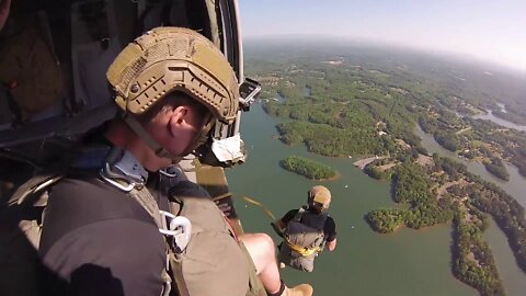 5th Ranger Training Battalion Water Jump