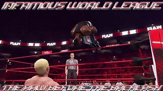 WWE 2k22 Season 1 Week 6: Raw Before The Backlash