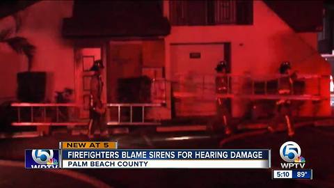 Some Boca Raton, West Palm Beach and Palm Beach County firefighters sue over siren noise