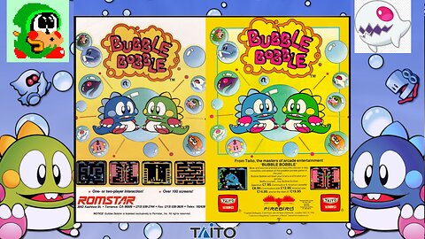 Bubble Bobble (Arcade) EP1 - 🐉 The Dragons Are Back! 🐉 (Co-Op)