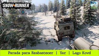 SnowRunner - Parada para Reabastecer | Lago Kovd | 4k