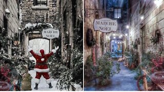 Old Montreal's Enchanted Alleyway Christmas Market Is Officially Coming Back This Year