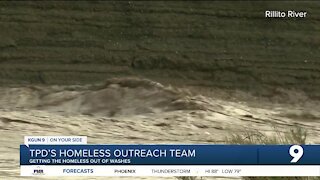 Getting the homeless out of washes and to safety during storms