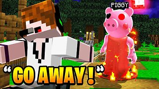 I Pretended To Be PIGGY in Minecraft