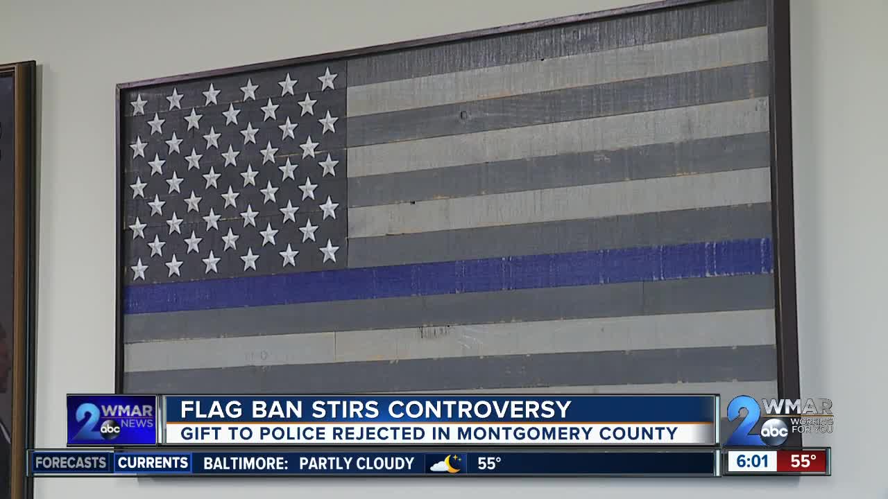 Flag ban stirs controversy