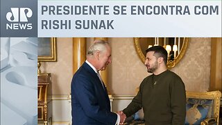 Zelensky faz visita surpresa ao Reino Unido; saiba detalhes