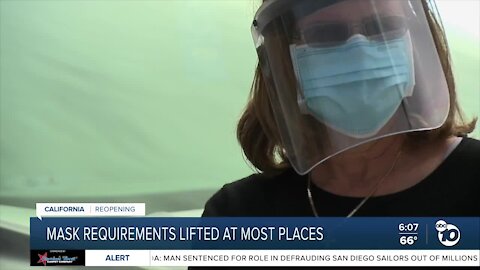 Masks still required at many places despite reopening