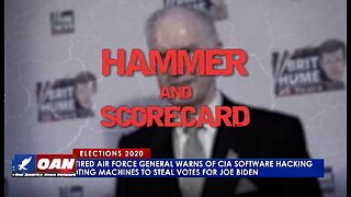Retired Air Force General blows whistle on CIA vote hacking Pearson Sharp Reports - 11-19-20