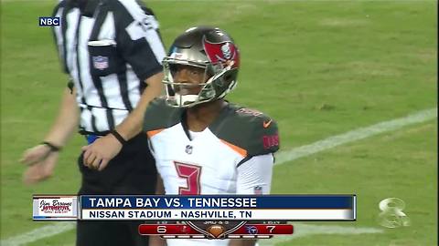Jameis Winston throws 2 touchdowns as Tampa Bay Buccaneers beats Tennessee Titans 30-14