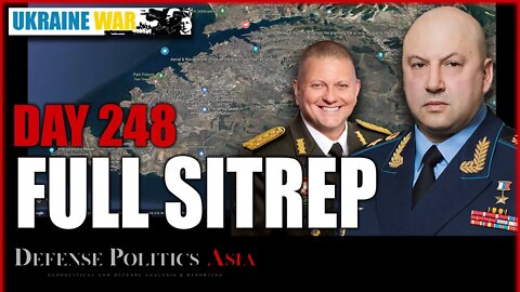 [ Ukraine SITREP ] Day 248 (29/10): Ukraine strikes Black Sea Fleet with aerial and naval drones