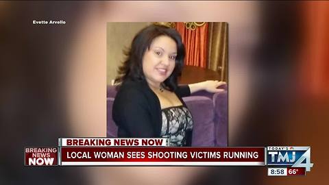 Milwaukee Woman Witness Aftermath of Vegas Shooting