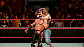 WWE SmackDown vs. Raw 2010 Gameplay John Cena vs Evan Bourne