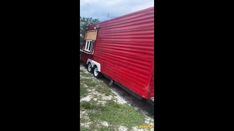 Turnkey 2002 - 18' Food Concession Trailer with Pro-Fire Suppression for Sale in Florida