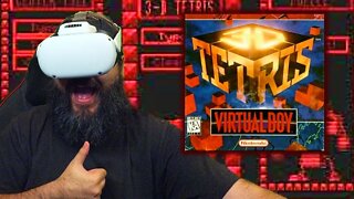 3D Tetris (Virtual Boy) on Meta Quest!